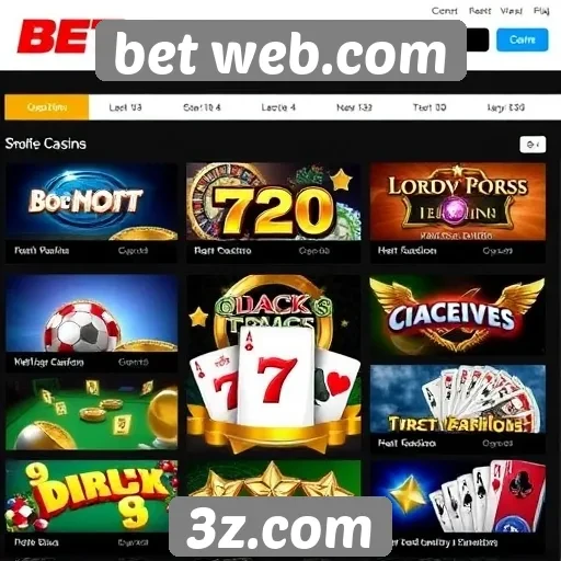 bet web.com oferece diversidade em jogos de cassino